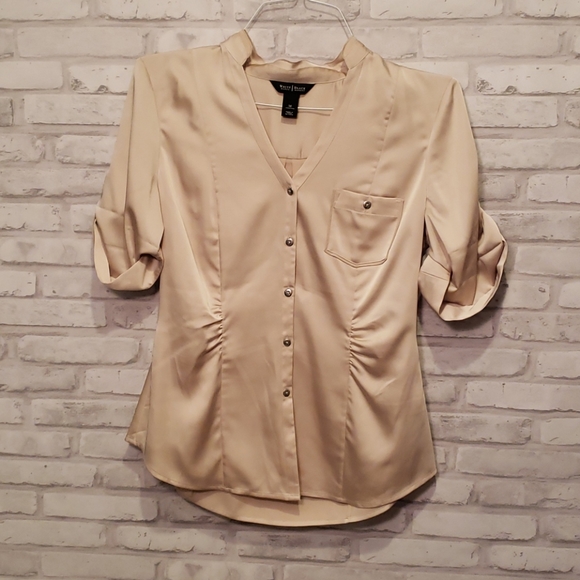 White House Black Market Tops - White House Black Market Silk Top